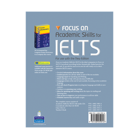 Focus on Academic Skills for IELTS     BackCover